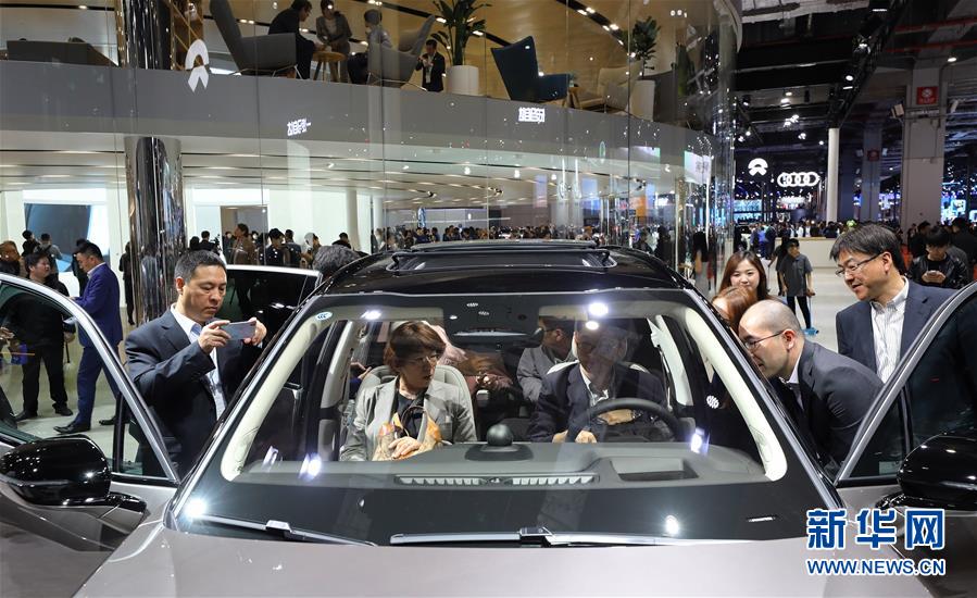 上海車展：新能源車勢頭旺