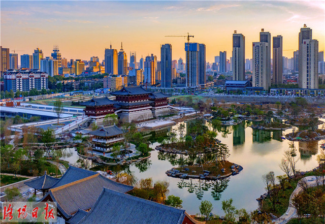 洛陽新“網紅”地標九洲池竟是一座皇家園林！