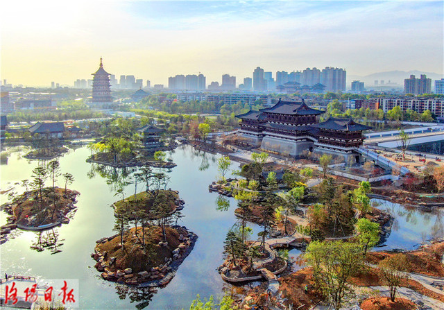 洛陽新“網紅”地標九洲池竟是一座皇家園林！