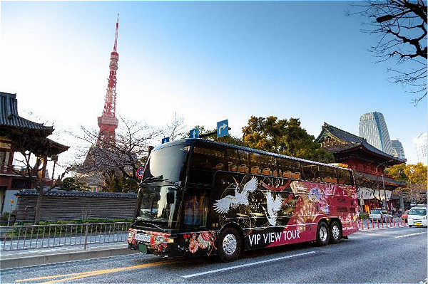 【東京旅遊】東京開通“VIP觀光之旅” 乘坐雙層巴士暢享東京美景