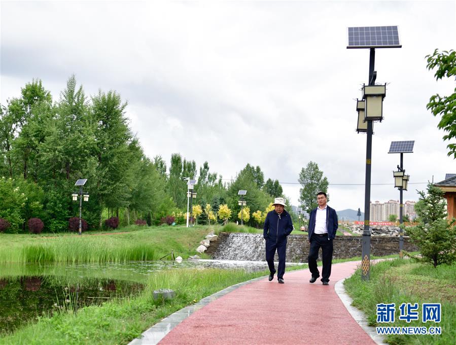 青海互助：送走污水，迎來碧波