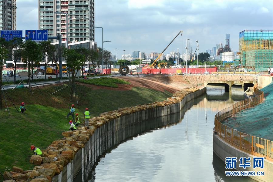 建設生態融合“前海水城”