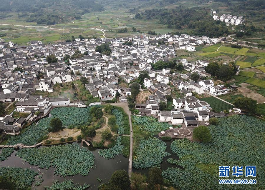 安徽呈坎古村風光好