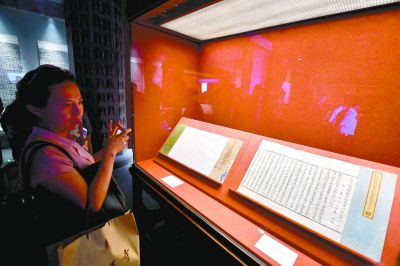 紫禁城開“石經長城”展覽 40件展品亮相