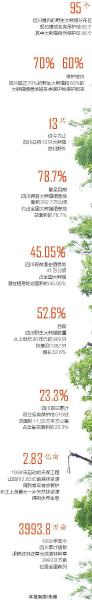 保護大熊貓 四川70年建了95個保護地