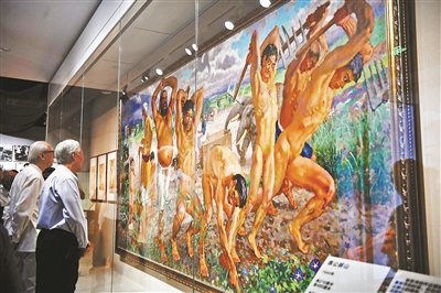 徐悲鴻紀念館改擴建後開放《愚公移山》等經典作品入藏
