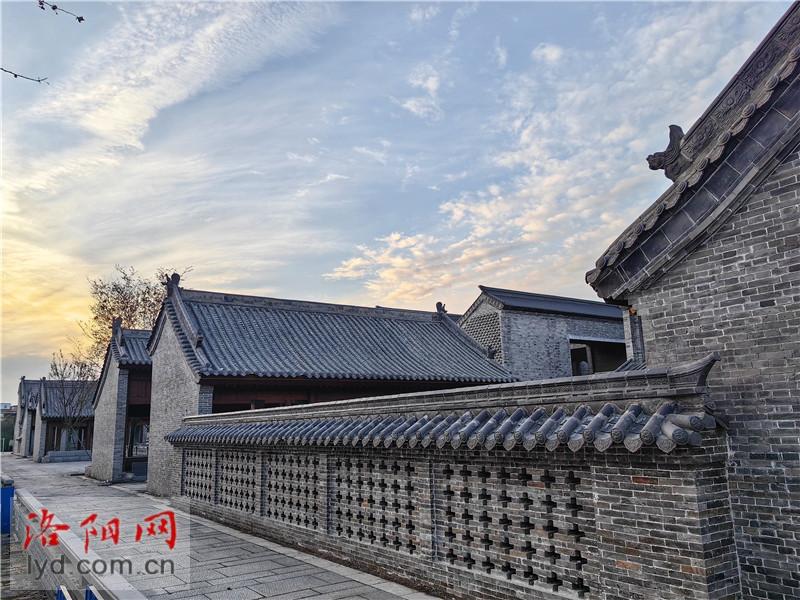 洛邑古城一期續建項目加快推進 整體景觀風貌展現