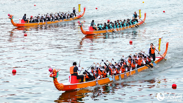 兩岸同心龍舟同行  第十七屆海峽兩岸龍舟賽總決賽在廈門集美舉行