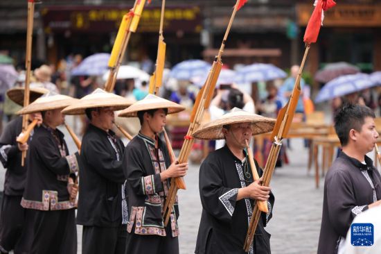 貴州：西江千戶苗寨迎來暑期旅遊旺季