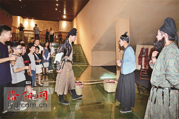 隋唐洛陽城定鼎門遺址博物館推出沉浸式公益講解活動