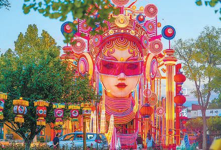北京最大燈會“京彩”綻放 豐臺解鎖多元“夜”態