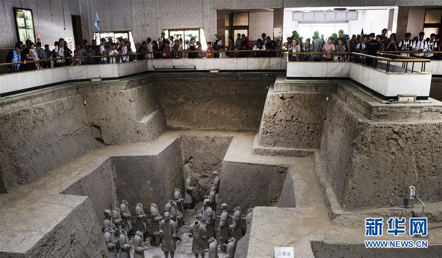 西安：秦兵馬俑迎來參觀旅遊高峰