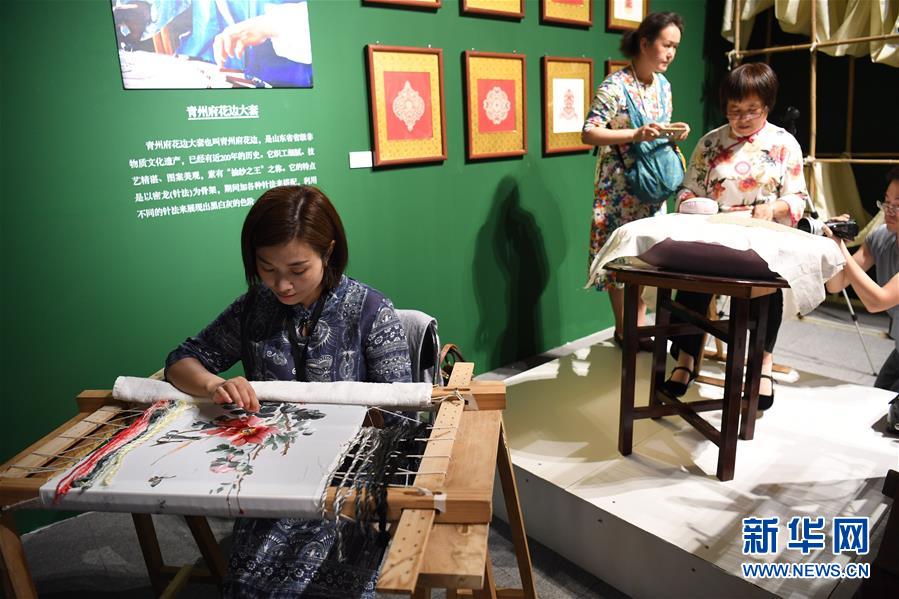 國家級濰水文化生態保護實驗區（濰坊）保護成果展示月開幕