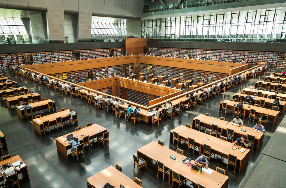 圖片默認標題_fororder_中國國家圖書館閱覽室之一