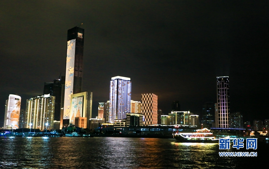 【組圖】廈門：“成功”船上博狀元 鷺江夜景醉遊人