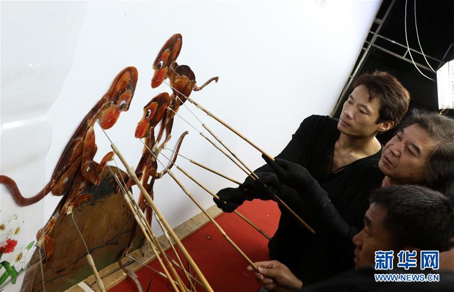 河北：交流皮影藝術 展現光影之美
