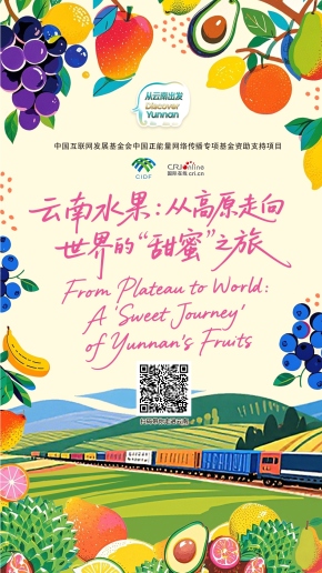 【從雲南出發】雲南水果：從高原走向世界的“甜蜜”之旅（海報）
