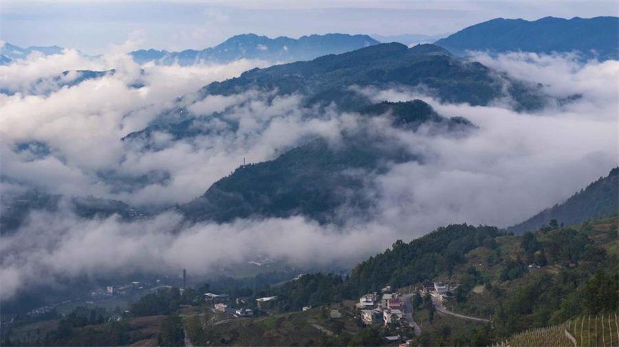 重慶彭水：雲海奇觀 美不勝收