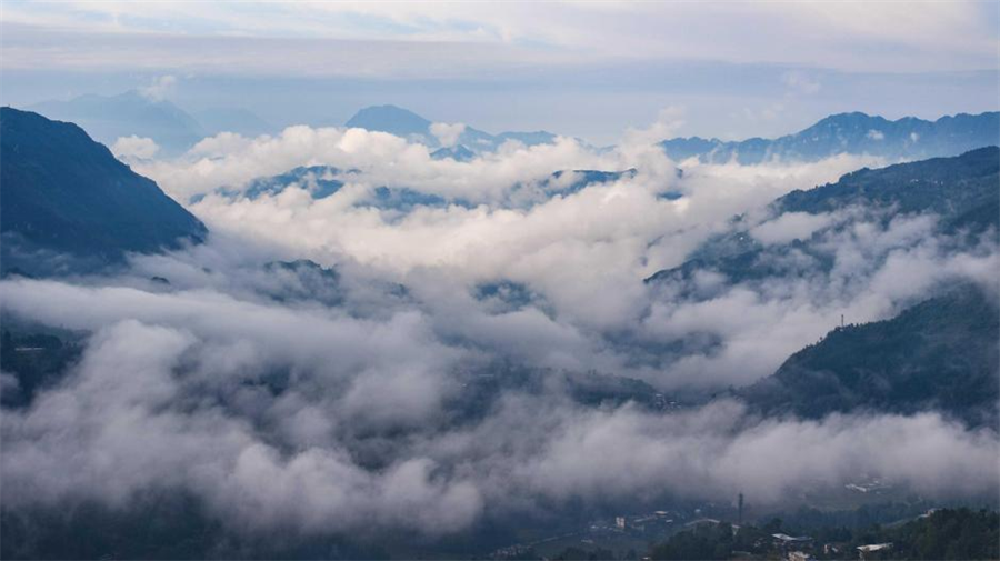 重慶彭水：雲海奇觀 美不勝收