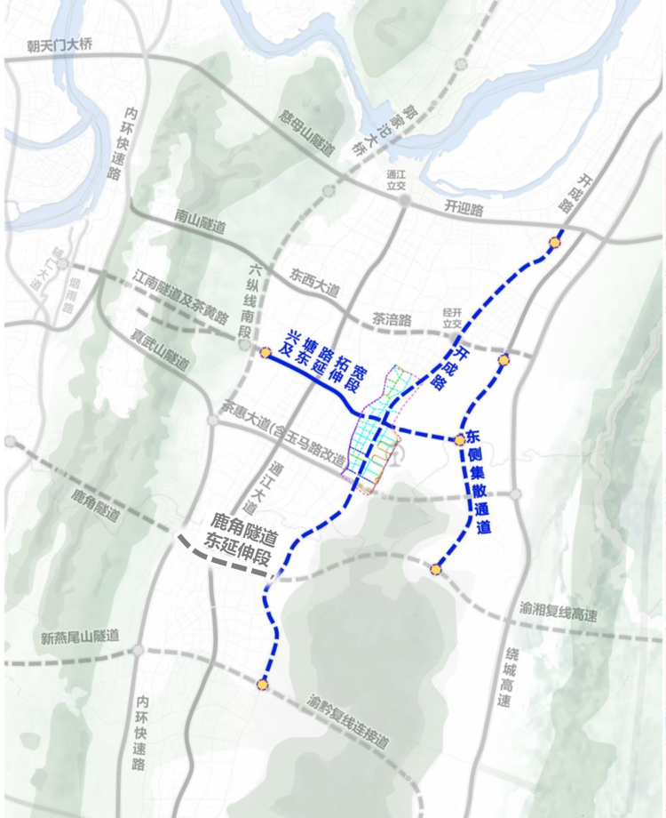 【加急】【B】三條骨架道路開工 重慶東站建設提速