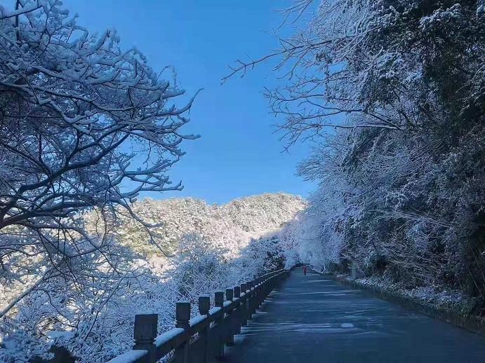 （有修改）【B】下雪了 重慶涪陵武陵山大裂谷賞雪正當時