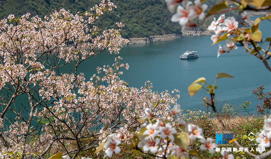 【城市遠洋帶圖】航拍長江三峽：高峽平湖無限春