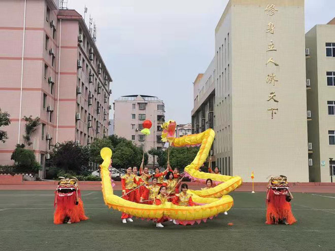 重慶銅梁：龍舞進校園 非遺有傳承