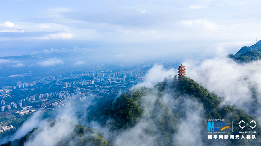 【城市遠洋】重慶縉雲山：雨後宛如壯闊畫卷