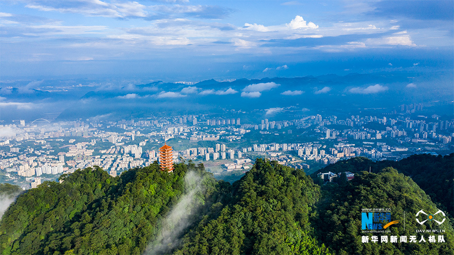 【城市遠洋】重慶縉雲山：雨後宛如壯闊畫卷