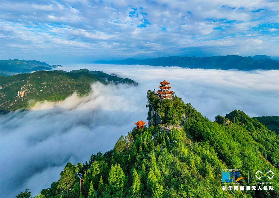 【城市遠洋】雨過天晴 重慶雲臺寺現煙霧美景