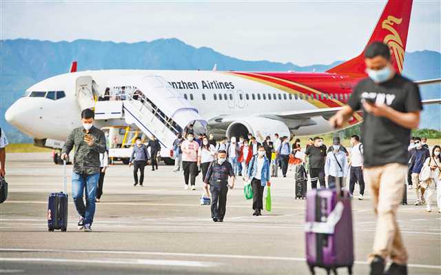 【城市遠洋】萬州機場旅客吞吐量再破100萬人次