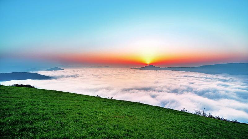 【城市遠洋帶圖】重慶開州：雲海翻騰如夢如幻