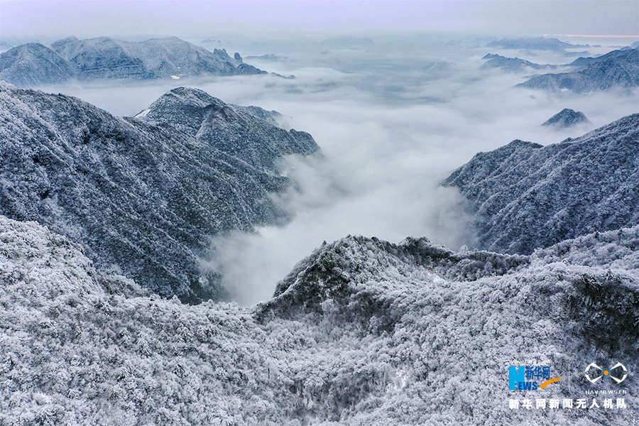 【城市遠洋帶圖】重慶巫溪：冰雪奇緣秘境紅池 這裡的雪過分美麗