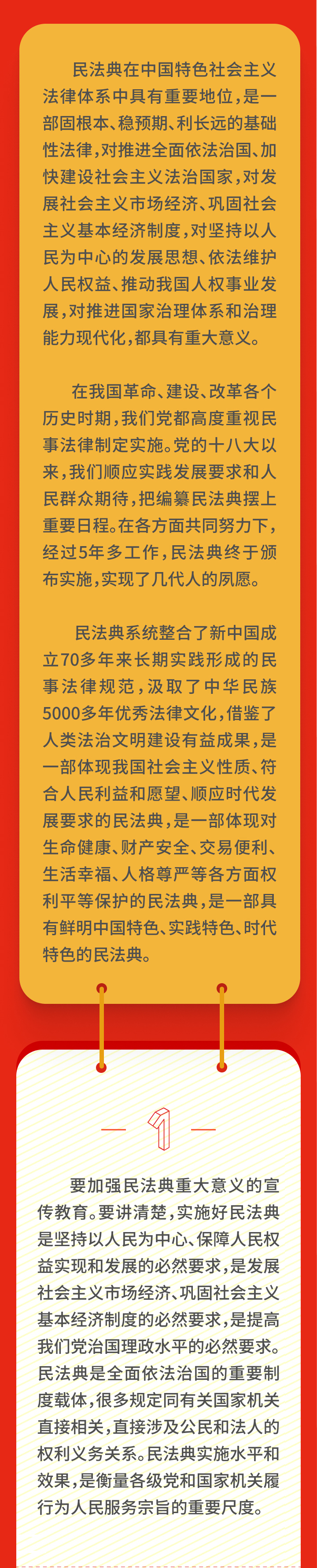 【要聞】實施好民法典 習近平總書記提出五個“加強”