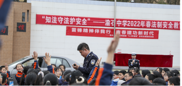 【原創】重慶渝北警方安全知識進校園 警校攜手築平安_fororder_圖片16(1)