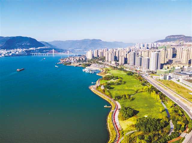 重慶雲陽環湖綠道 從荒灘到亮麗風景