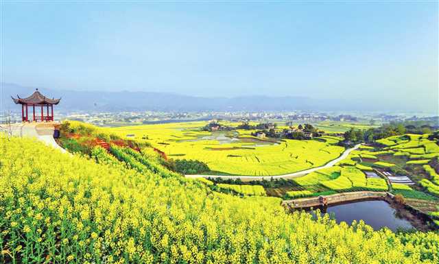 【轉載】這裡有國色天香 這裡有詩和遠方 墊江明月山旅遊度假區崛起川渝