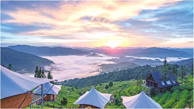 【轉載】這裡有國色天香 這裡有詩和遠方 墊江明月山旅遊度假區崛起川渝