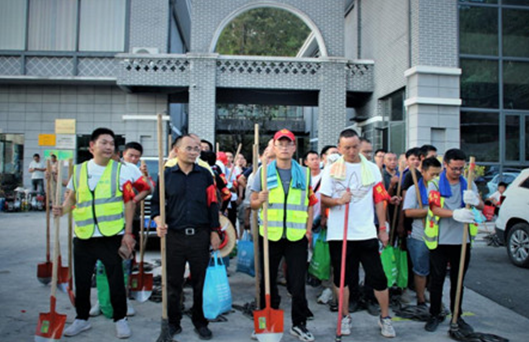 【原創】火災面前 中建三局一公司志願隊戰鬥在救援一線_fororder_微信圖片_20220826152136