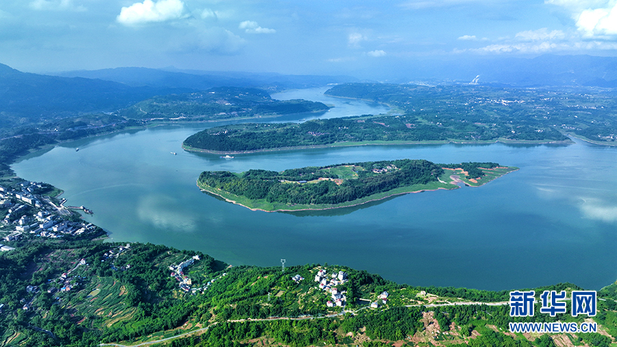 【城市遠洋】重慶忠縣：“三峽庫心”夏日山水美如畫卷