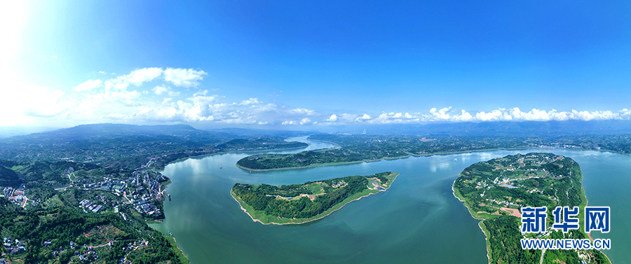 【城市遠洋】重慶忠縣：“三峽庫心”夏日山水美如畫卷