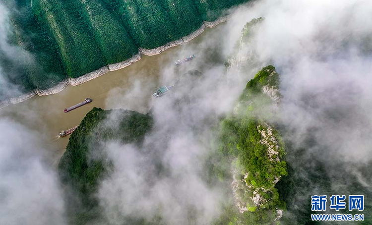 重慶：初秋三峽 煙雲如畫