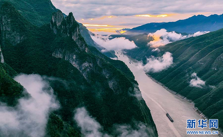 重慶：初秋三峽 煙雲如畫