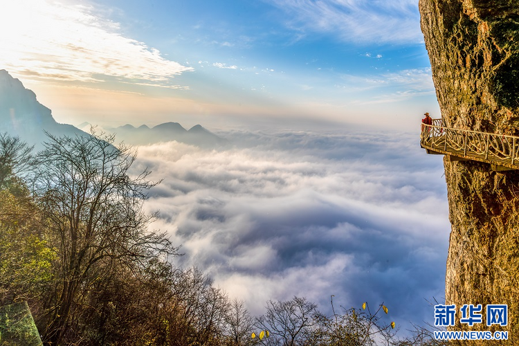 重慶南川：金佛山冬日雲海