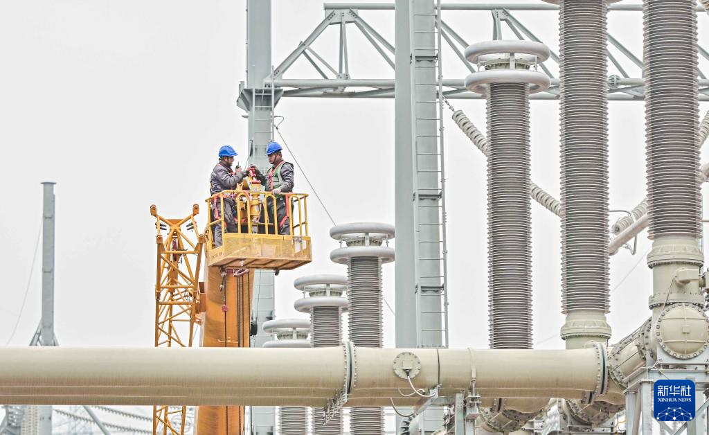 “疆電入渝”工程±800千伏渝北換流站進入攻堅衝刺階段