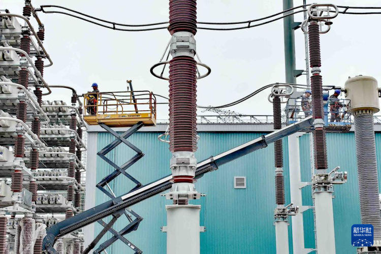 “疆電入渝”工程±800千伏渝北換流站進入攻堅衝刺階段