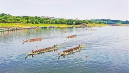 重慶市第五屆龍舟公開賽總決賽開賽