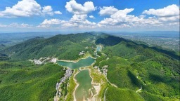 重慶梁平：高山鄉鎮秋色美