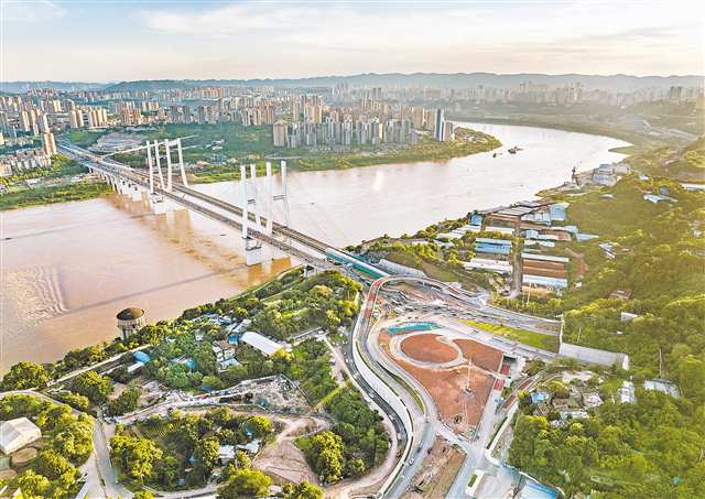 重慶：李家沱復線橋北引道完成品質竣工驗收