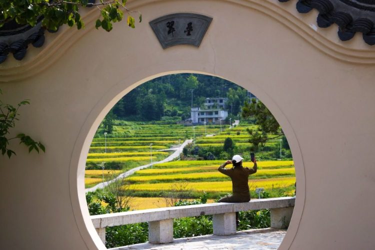 重慶黔江：水美鄉村秋色濃